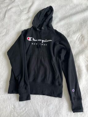 Champion New York Black Hoodie